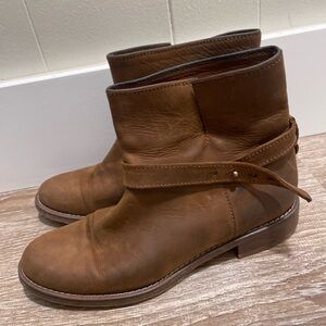 Madewell Brown Ankle Boots